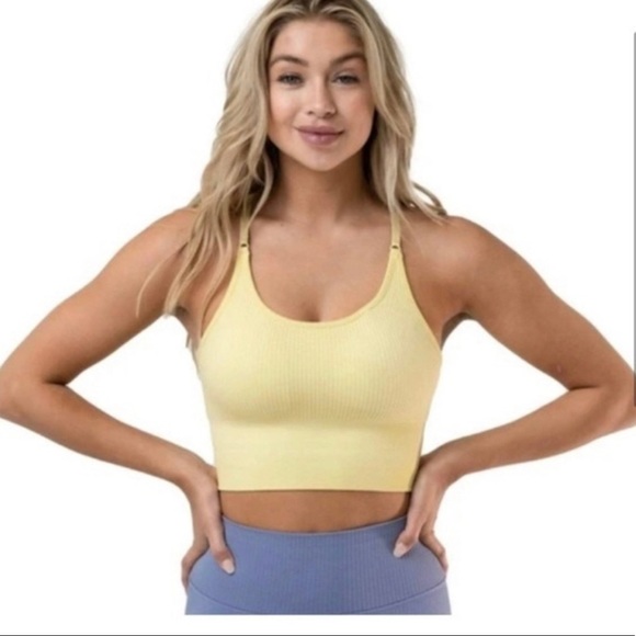 Balance Athletica Tops - Balance Athletica / Vitality Linear Racer Top - Ray, size S